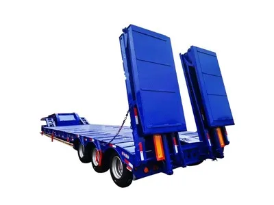 3 Dingil 70 Ton Sökülebilir Deve Boynu Alçak Yataklı Römork